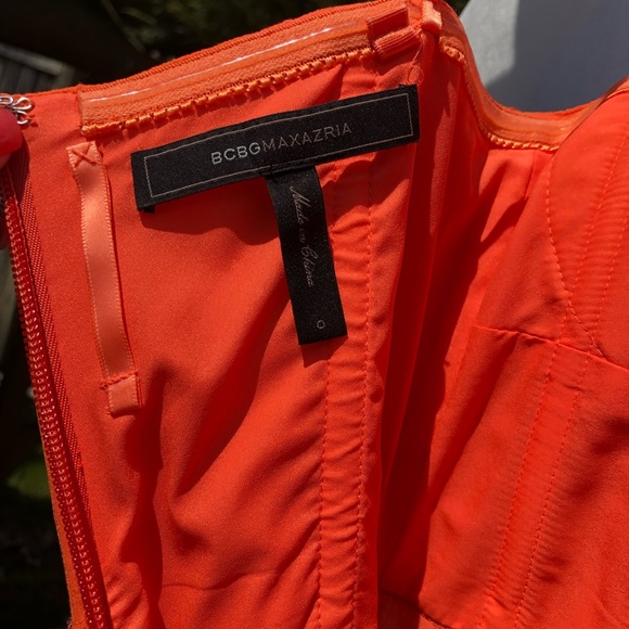 Party/prom BCBG runway strapless dress size 0. - Picture 6 of 8